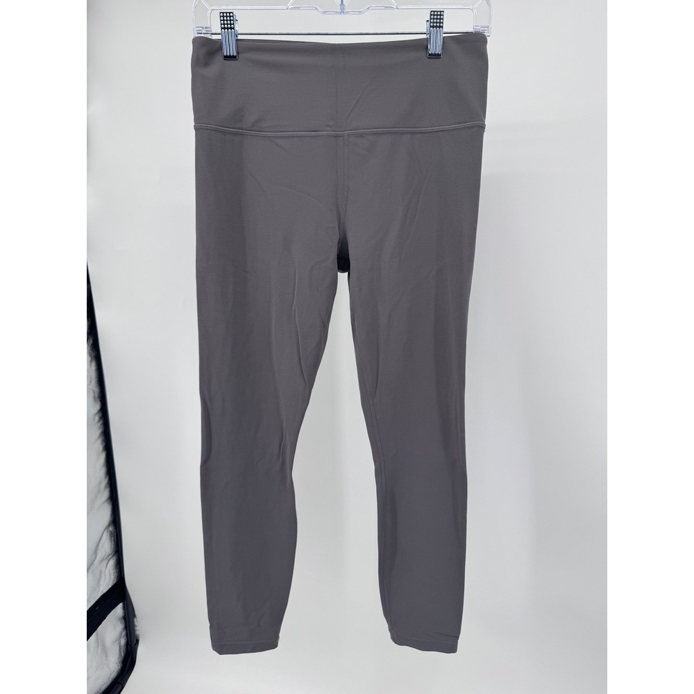 Athleta Salutation 7/8 Tight Gray High Rise Leggings 305922 Womens Medium